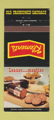 Matchbook Cover - Klement's Sausage Milwaukee WI 30 Strike