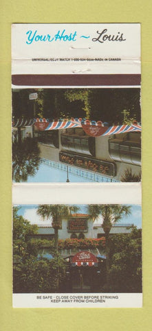 Matchbook Cover - Le Cafe de Paris Fort Lauderdale FL 30 Strike