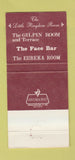Matchbook Cover - Teller House Central City Colorado 30 Strike