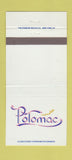 Matchbook Cover - Potomac Washington DC 30 Strike