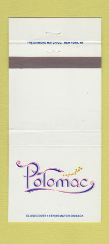 Matchbook Cover - Potomac Washington DC 30 Strike