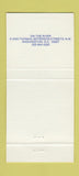Matchbook Cover - Potomac Washington DC 30 Strike