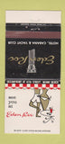 Matchbook Cover - Eden Rooc Hotel Miami Beach FL WEAR 30 Strike