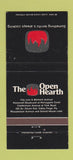 Matchbook Cover - The Open Hearth Valley Forge PA 30 Strike