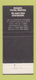 Matchbook Cover - The Open Hearth Valley Forge PA 30 Strike