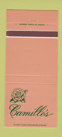 Matchbook Cover - Camille's Sherman Oaks CA 30 Strike