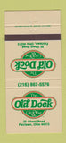 Matchbook Cover - Old Dock Cafe Bar Fairlawn OH 30 Strike