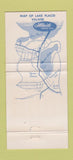 Matchbook Cover - Lakeside Motor Inn Lake Placid NY WEAR 30 Strike
