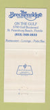 Matchbook Cover - The Breckenridge Hotel St Petersburg FL 30 Strike