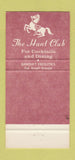 Matchbook Cover - The Jefferson Hotel Washington DC 30 Strike