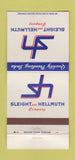 Matchbook Cover - Sleight Hellmuth Printing Inks  30 Strike