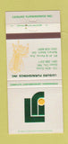 Matchbook Cover - Leisure Furnishings Ocean City MD Bethany Beach DE 30 Strike