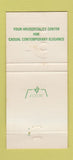 Matchbook Cover - Leisure Furnishings Ocean City MD Bethany Beach DE 30 Strike
