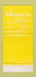 Matchbook Cover - Hellriegel's Inn Painesville OH WEAR 30 Strike