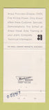 Matchbook Cover - Ansul Fire Equipment Hagerstown MD 30 Strike