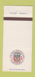 Matchbook Cover - Army Navy Club Washington DC 30 Strike