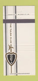 Matchbook Cover - Tulsa Club OK 30 Strike