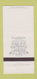 Matchbook Cover - Roma Halls Detroit Livonia Bloomfield MI 30 Strike