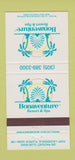 Matchbook Cover - Bonaventure Resort Spa Fort Lauderdale FL 30 Strike