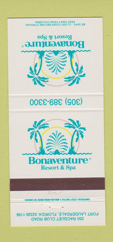Matchbook Cover - Bonaventure Resort Spa Fort Lauderdale FL 30 Strike