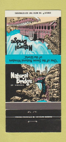 Matchbook Cover - Natural Bridge VA 30 Strike