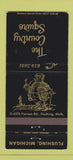 Matchbook Cover - The Country Squire Flushing MI 30 Strike