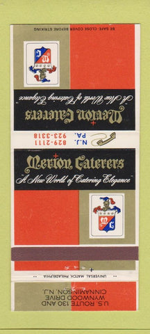 Matchbook Cover - Merion Catering Cinnaminson NJ 30 Strike