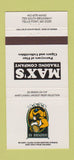 Matchbook Cover - Max's Trading Cigars Fells Point MD 30 Strike