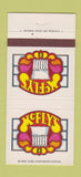 Matchbook Cover - McFly's Carmel Monterey Santa Barbara CA 30 Strike