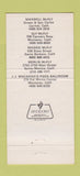 Matchbook Cover - McFly's Carmel Monterey Santa Barbara CA 30 Strike