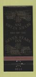 Matchbook Cover - Seven Stars Inn Phoenixville PA 30 Strike