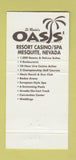 Matchbook Cover - Sherry's Bar Steak House Mesquite NV 30 Strike