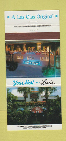 Matchbook Cover - Le Cafe de Paris Fort Lauderdale FL 30 Strike
