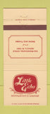 Matchbook Cover - Little Echo Restaurant Monaca PA 30 Strike