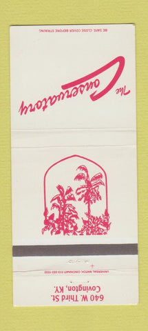 Matchbook Cover - The Conservatory Covington KY 30 Strike