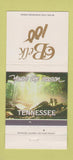 Matchbook Cover - Belk 100 TN Tennessee 30 Strike