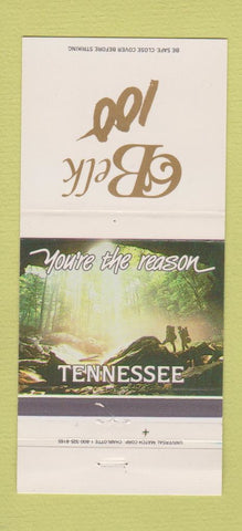 Matchbook Cover - Belk 100 TN Tennessee 30 Strike