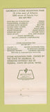 Matchbook Cover - Stone Mountain Park Stone Mountain GA 30 Strike