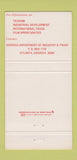 Matchbook Cover - Georgia Tourism Industry Atlanta GA 30 Strike