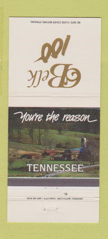 Matchbook Cover - Belk 100 TN Tennessee 30 Strike