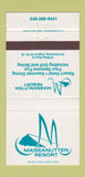 Matchbook Cover - Massanutten Resort Harrisonburg VA 30 Strike