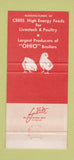 Matchbook Cover - Ceres Supply Massillon OH 30 Strike