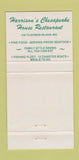 Matchbook Cover - Harrison's Sport Fishing Tilghman Island MD 30 Strike