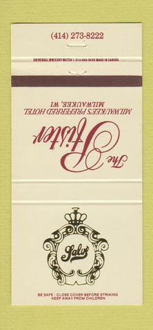 Matchbook Cover - The Pfister Hotel Milwaukee WI 30 Strike