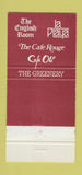 Matchbook Cover - The Pfister Hotel Milwaukee WI 30 Strike