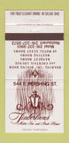 Matchbook Cover - Timerlanes Motor Inn Steak Salem OH 30 Strike