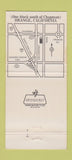 Matchbook Cover - La Brasserie French Cafe Orange CA 30 Strike