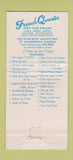 Matchbook Cover - French Quarter Fort Lauderdale FL 30 Strike