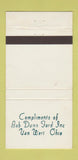 Matchbook Cover - Bob Dunn Fort Van Wert OH 30 Strike