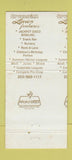 Matchbook Cover - Dusty's Pub Restaurant Greenwich CT PRINTING ERROR 30 Strike